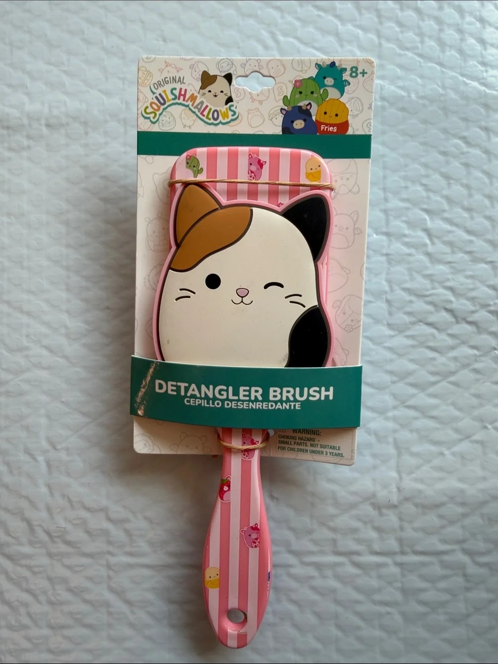 Squishmallows Cam Cat Detangler Brush - NEW